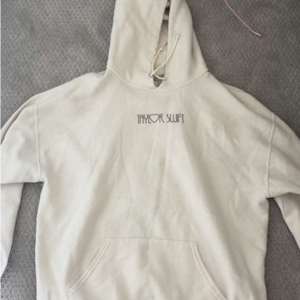 Taylor Swift Cream Hoodie